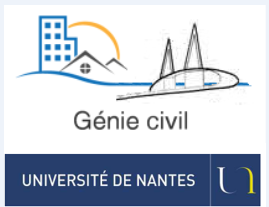Logo Université de Nantes - Filière Génie Civil