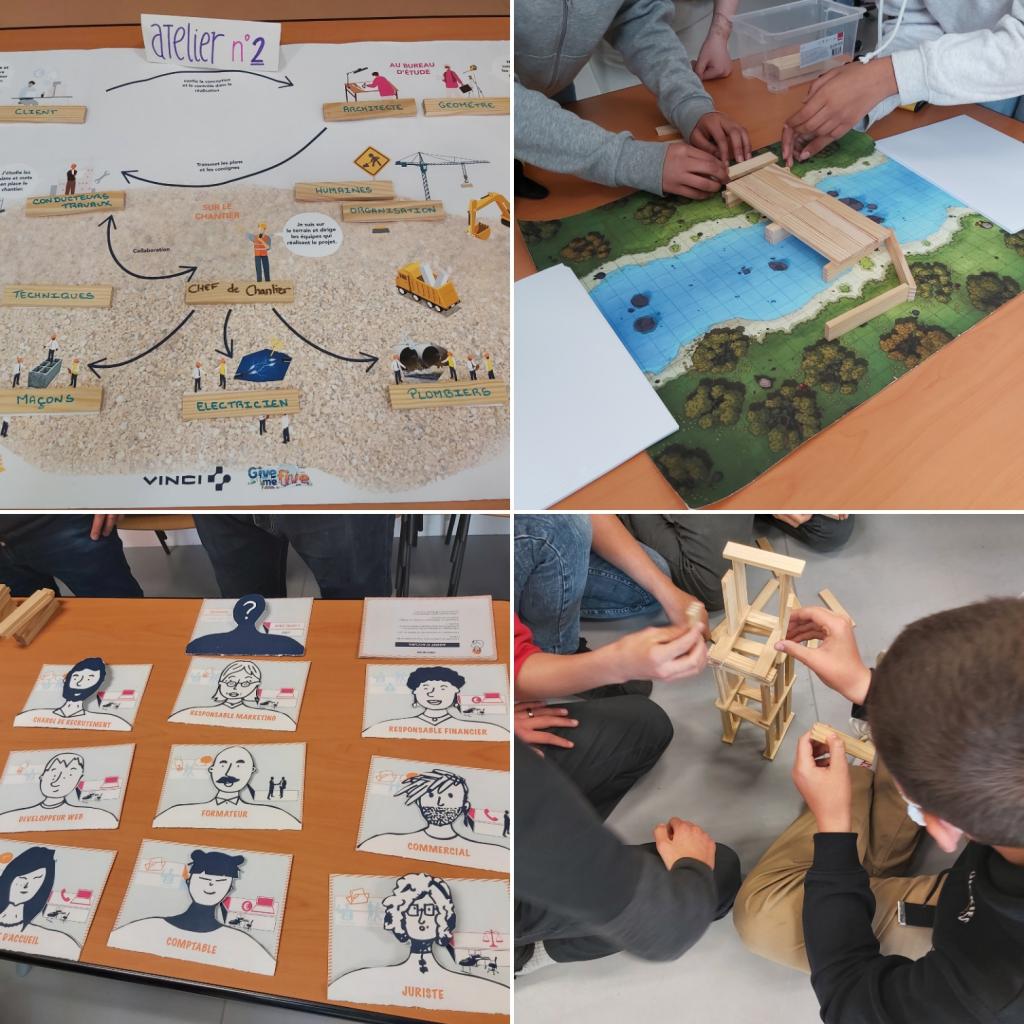 Give me five ateliers